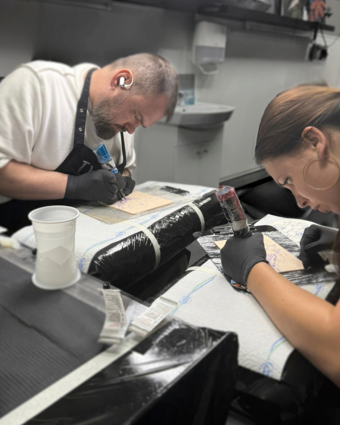 tattoo anfänger kurs berlin erste linien training
