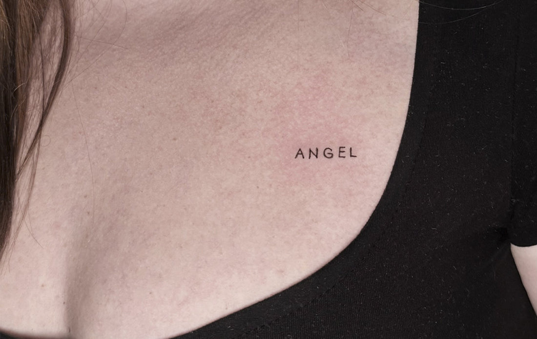 Kleine Tattoo Wörter Berlin als moderne Fine Line Tattoo Inspiration