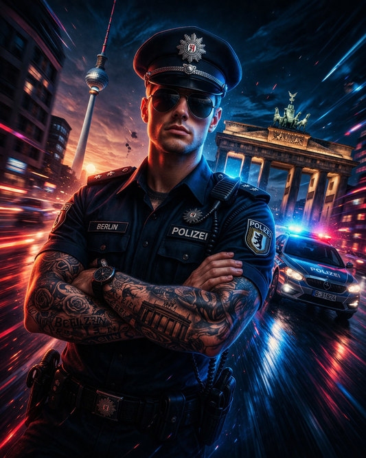 Polizei Tattoos in Berlin – Bedeutung, Trends und echte Geschichten aus dem Studio
