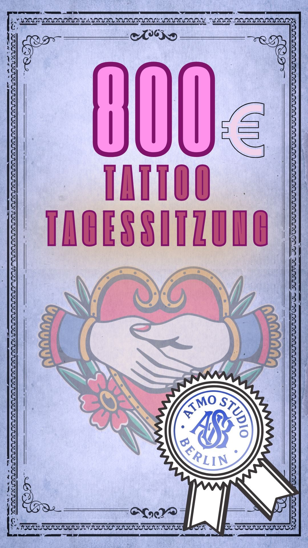 Ganztägiger Tattoo-Termin (800)