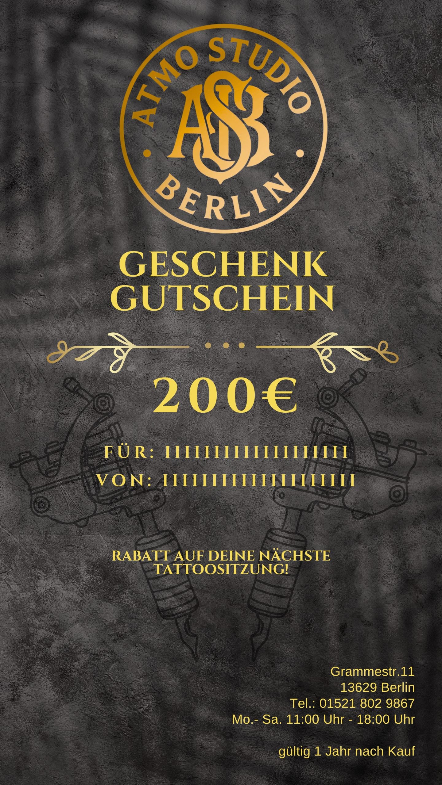 Geschenkgutschein (200)