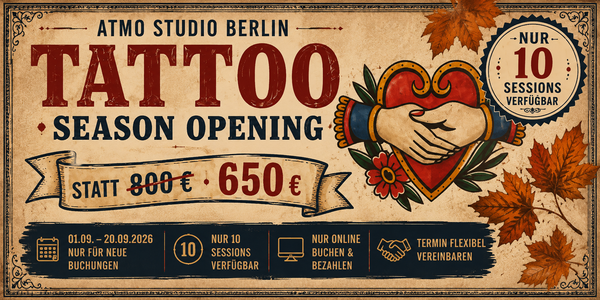 Sichere dir deinen Tattoo-Tag für 650 €